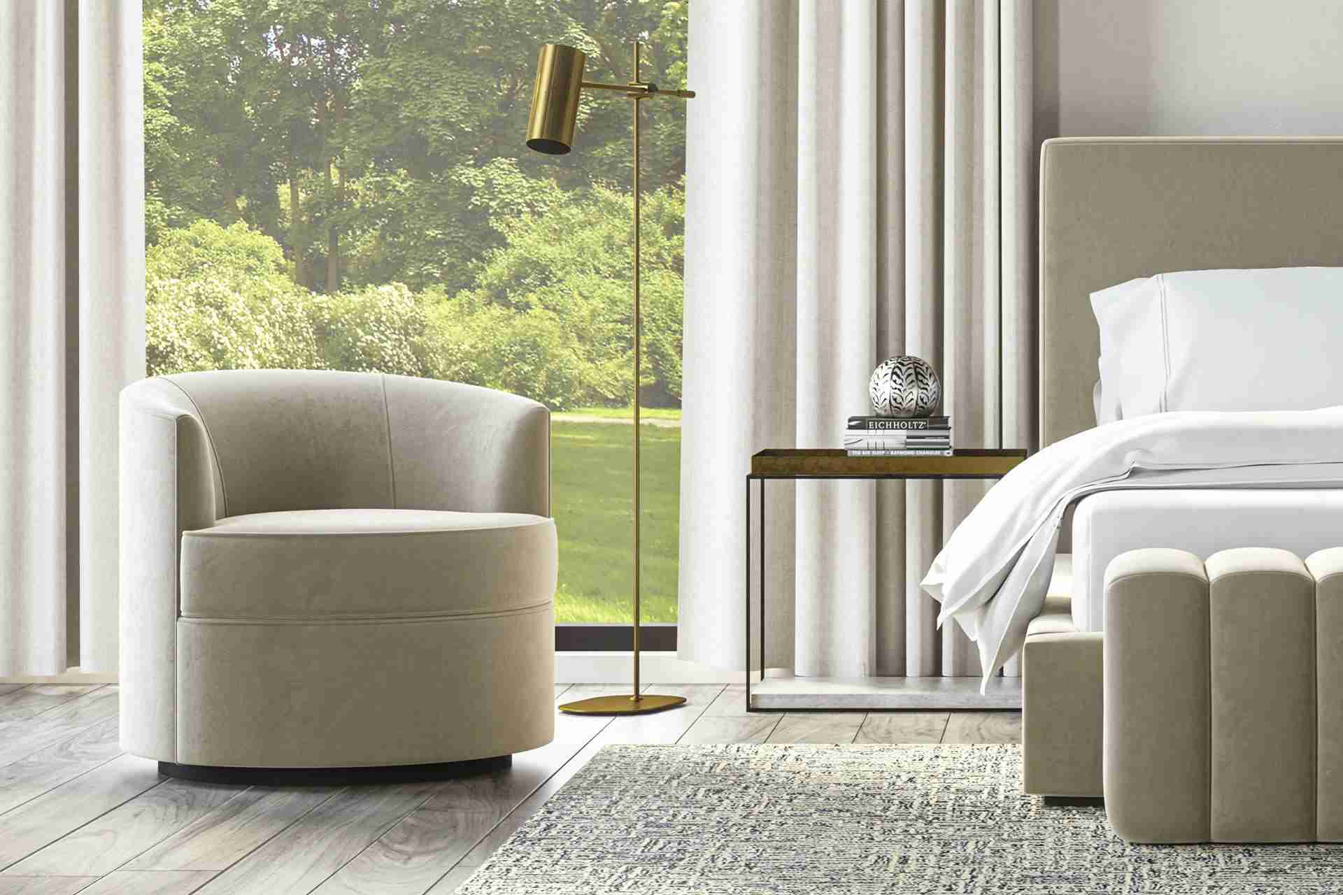 luna swivel chair room window 3 2