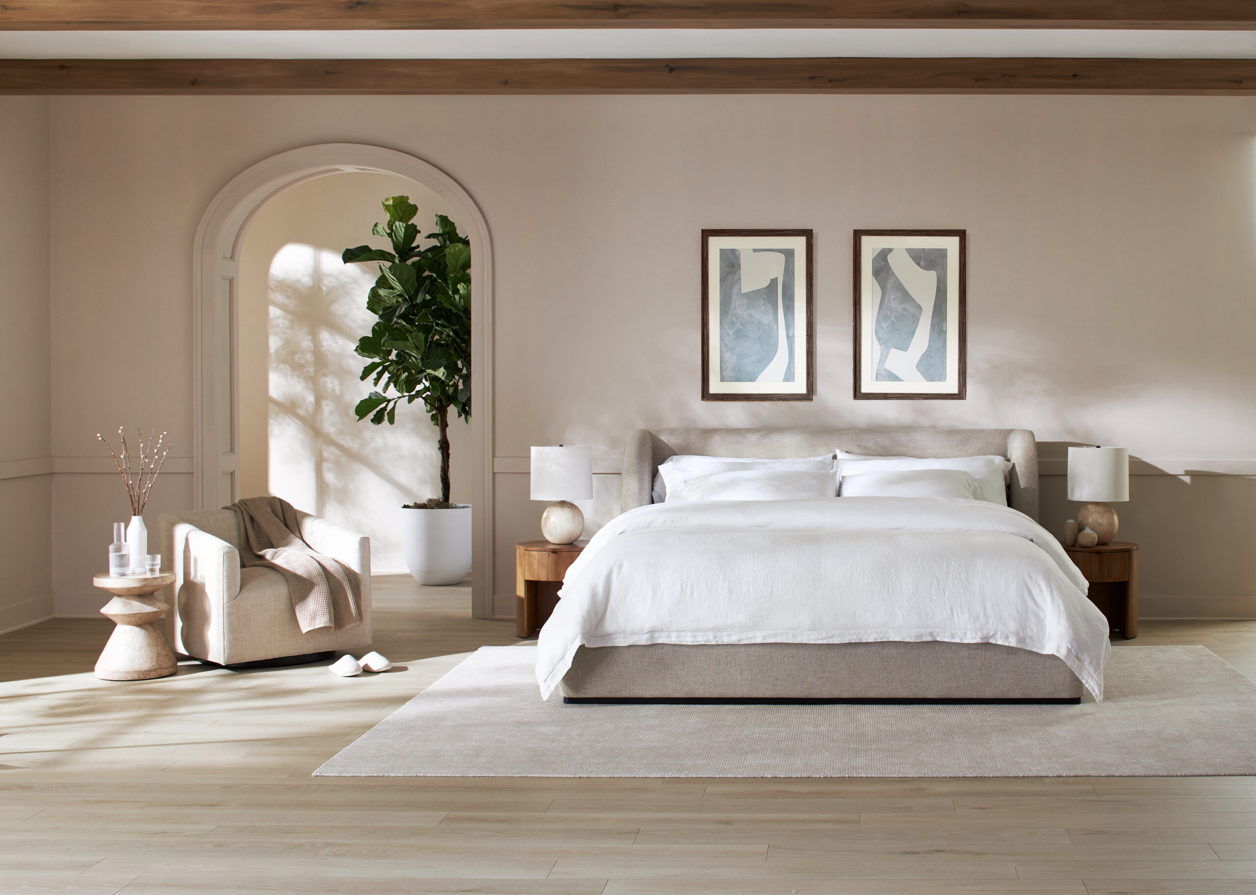 Linen Duvet Lifestyle white