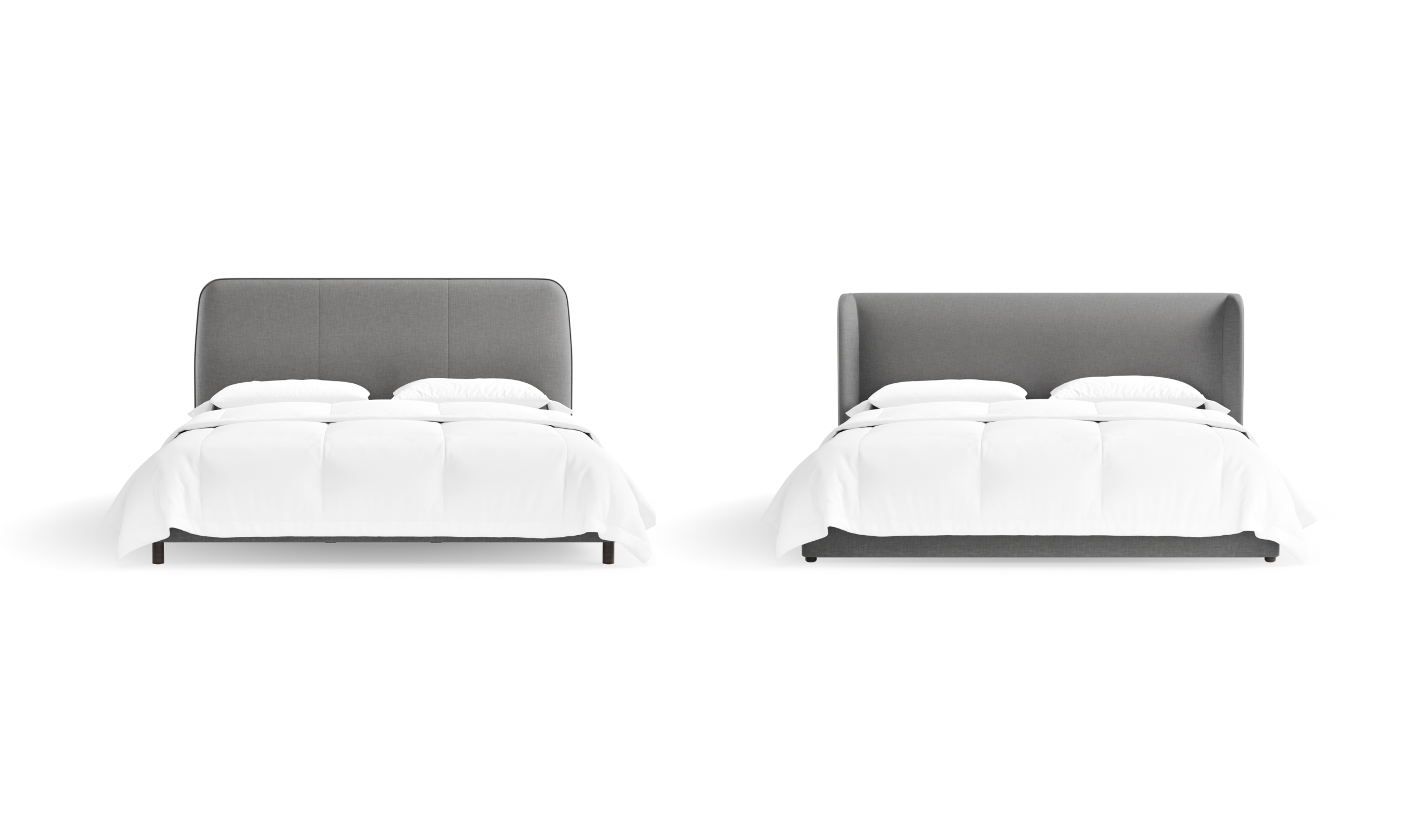 Saatva Introduces New Upholstered Bed Frames Serra and Basel