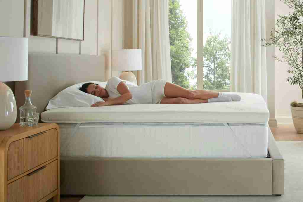 graphite memory foam mattress topper model