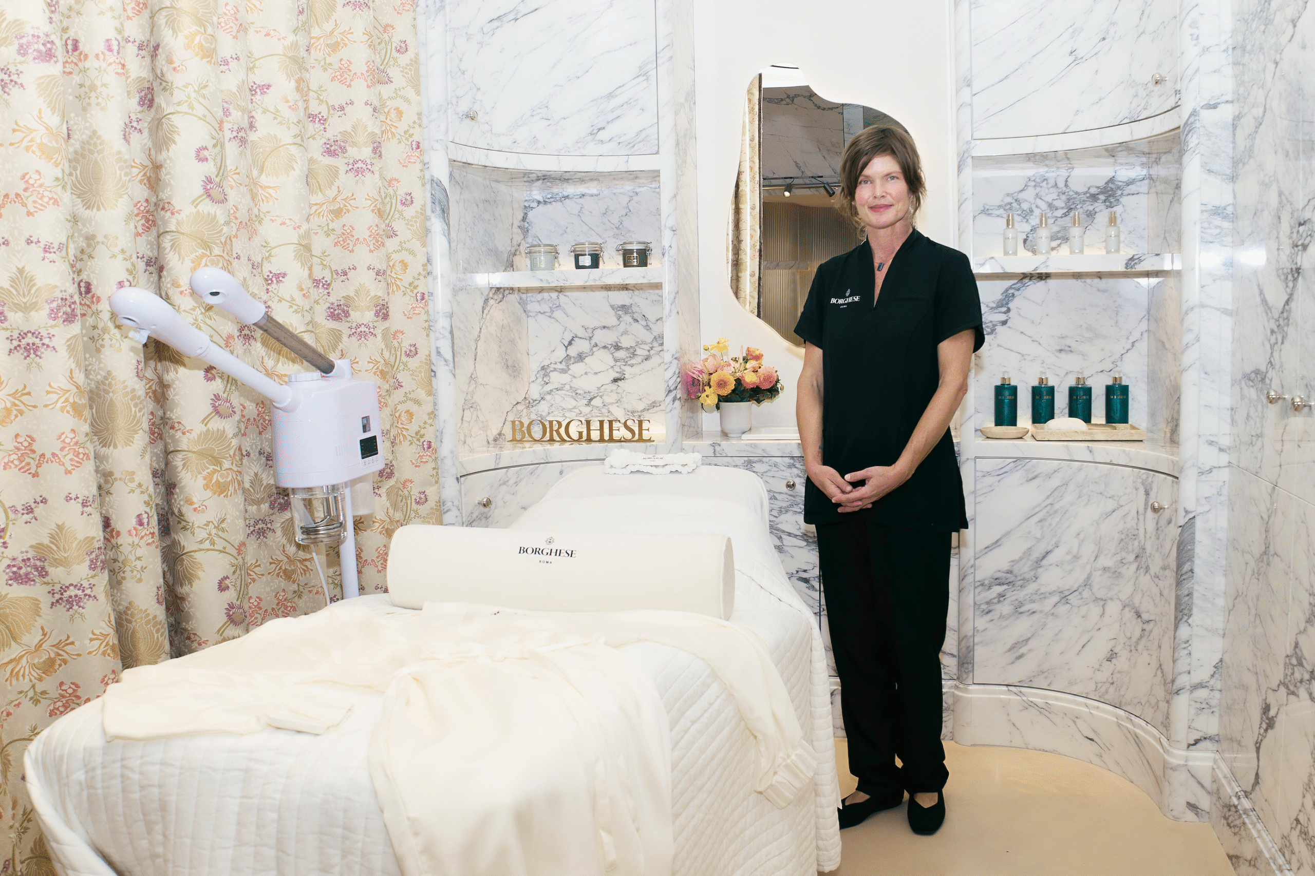 Saatva Borghese Printemps NY Spa Residency