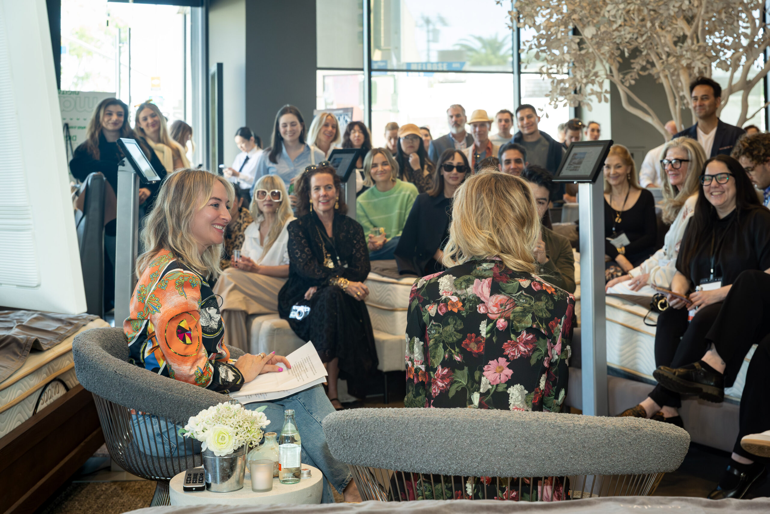 ModernLuxuryInteriors Saatva Event March