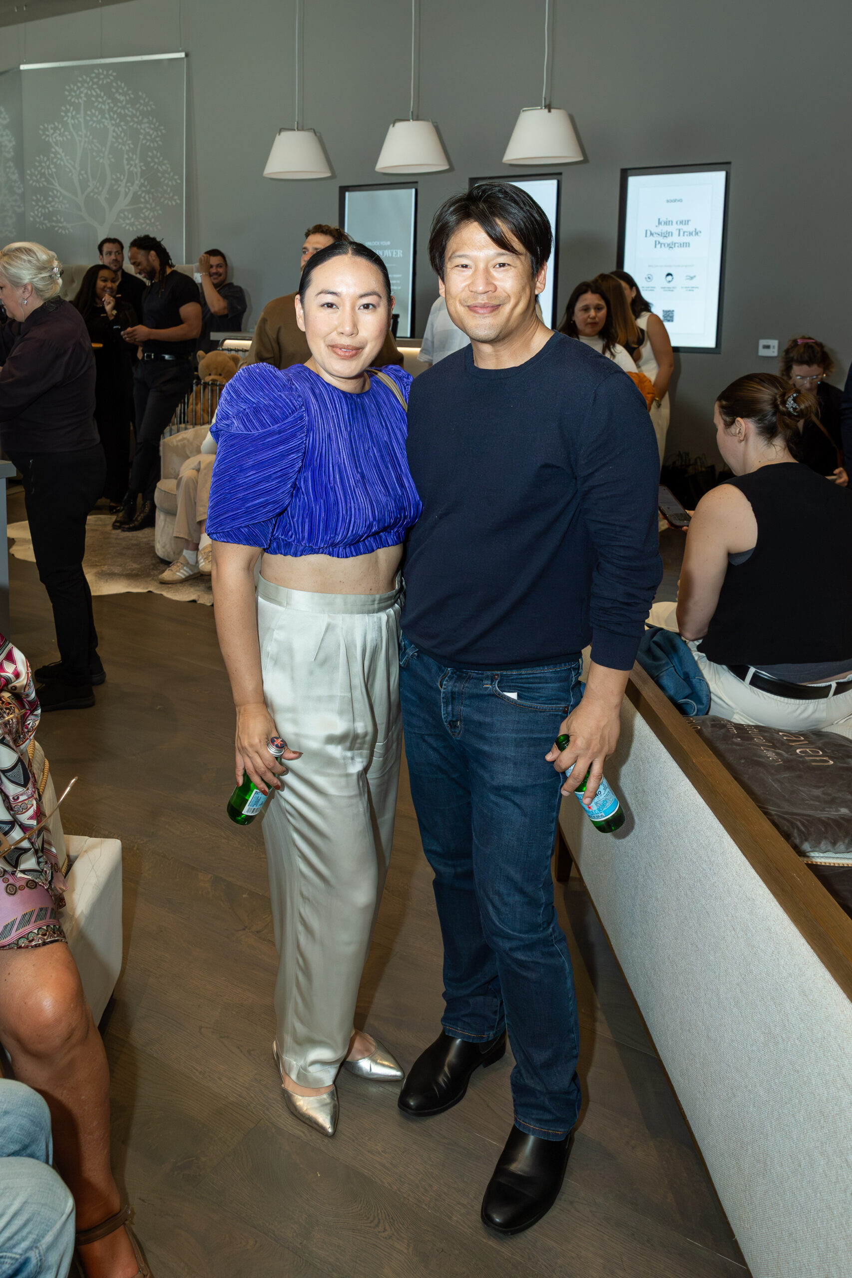 ModernLuxuryInteriors Saatva Event March