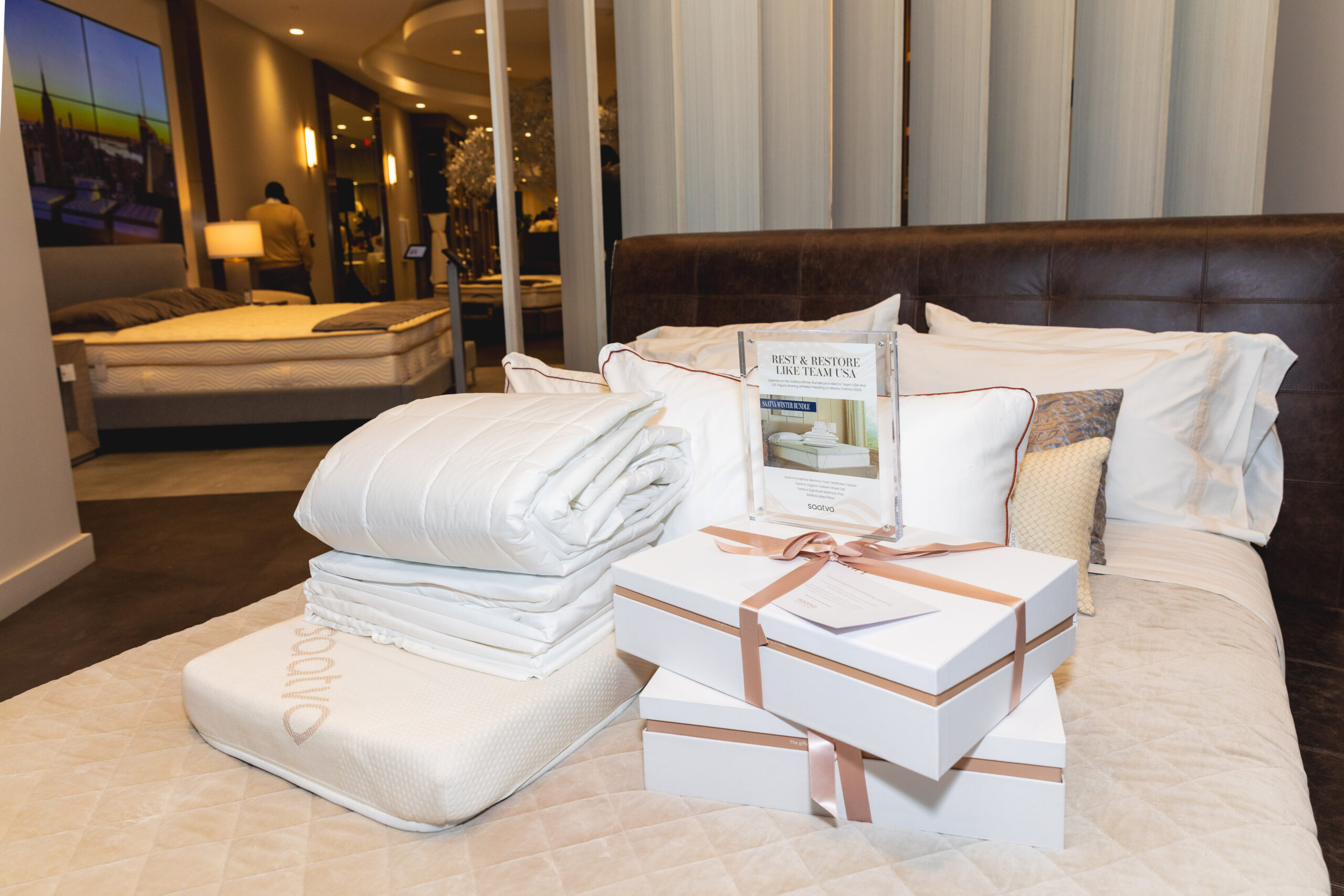 Saatva x Winter Olympics Event