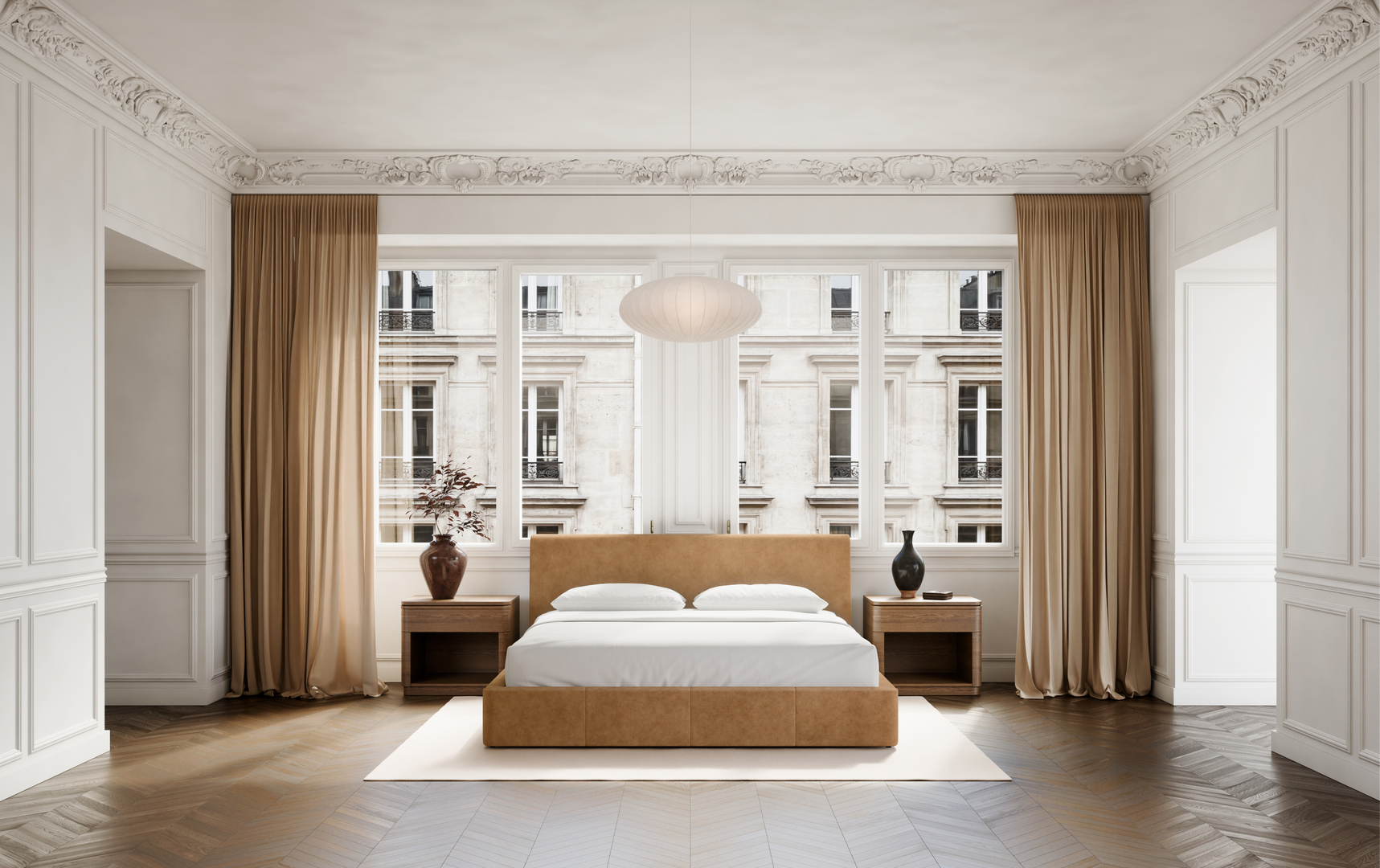 LIFESTYLE BARI FRONT BED TS Leather
